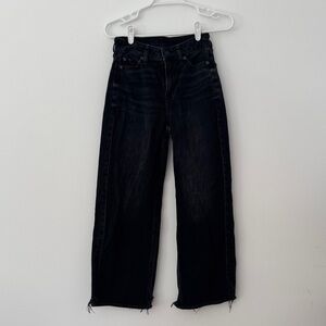 American Eagle Outfitters Dark Wash Cropped Jeans